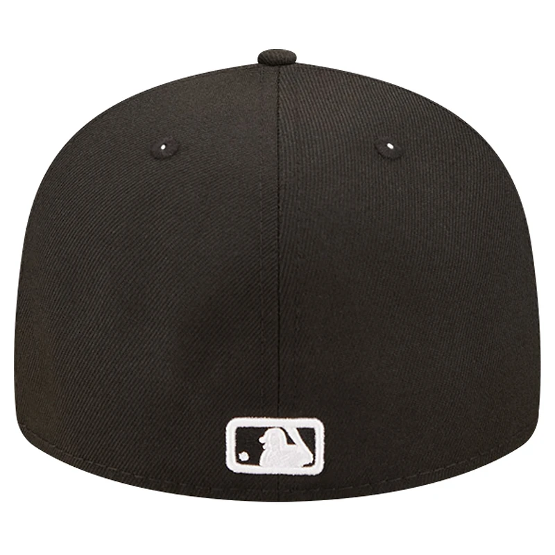 Casquette ajustée 59FIFTY à profil bas des Cardinals de St. Louis New Era pour hommes, noire