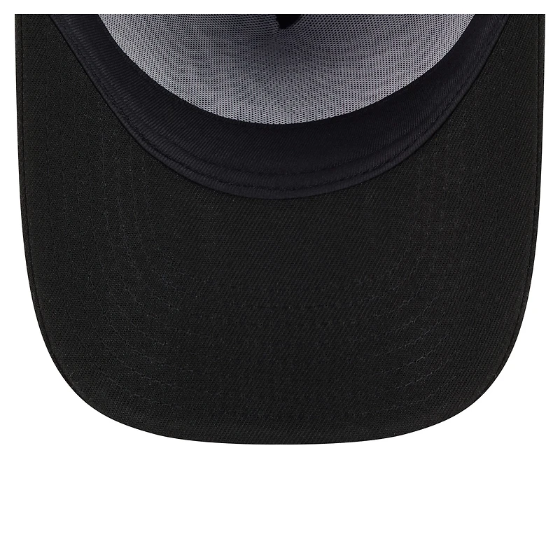 Men's New Era  Black St. Louis Cardinals Motion A-Frame 9FIFTY Snapback Hat