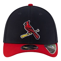 Casquette New Era noire pour homme, réplique du joueur des Cardinals de Saint-Louis, modèle 39THIRTY M-Crown Flex