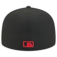 Men's New Era Black St. Louis Cardinals Soutache 59FIFTY Fitted Hat