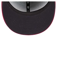 Men's New Era Black St. Louis Cardinals Splatter 9FIFTY Snapback Hat