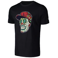 Men's New Era Black St. Louis Cardinals Sugar Skulls T-Shirt