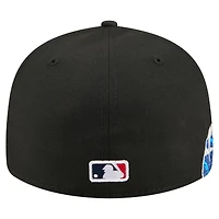 Casquette ajustée New Era 59FIFTY noire pour homme, motif Cardinals de Saint-Louis.