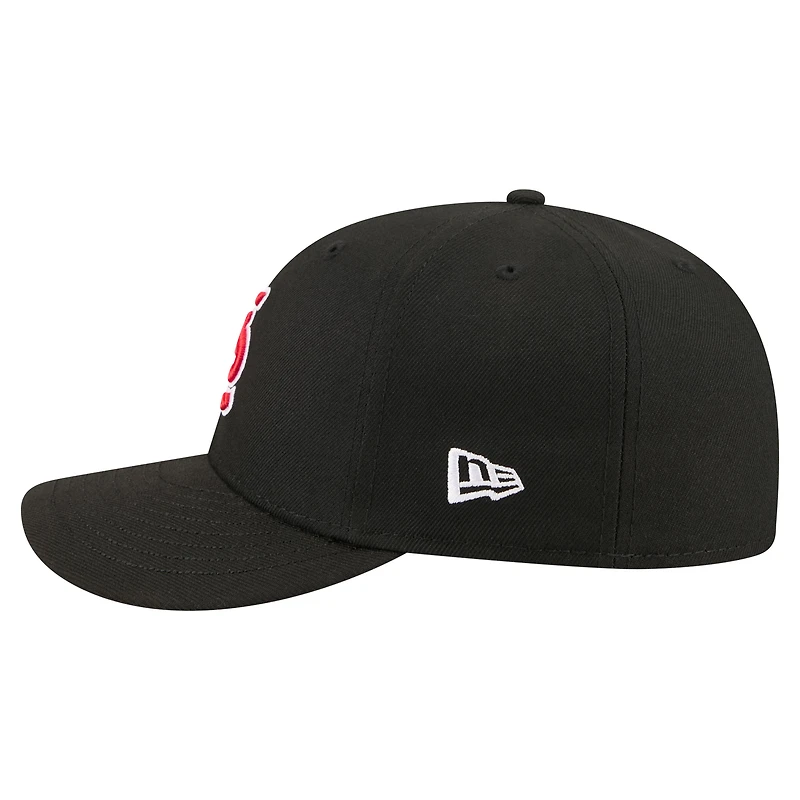 Men's New Era  Black St. Louis Cardinals Surf 59FIFTY Fitted Hat