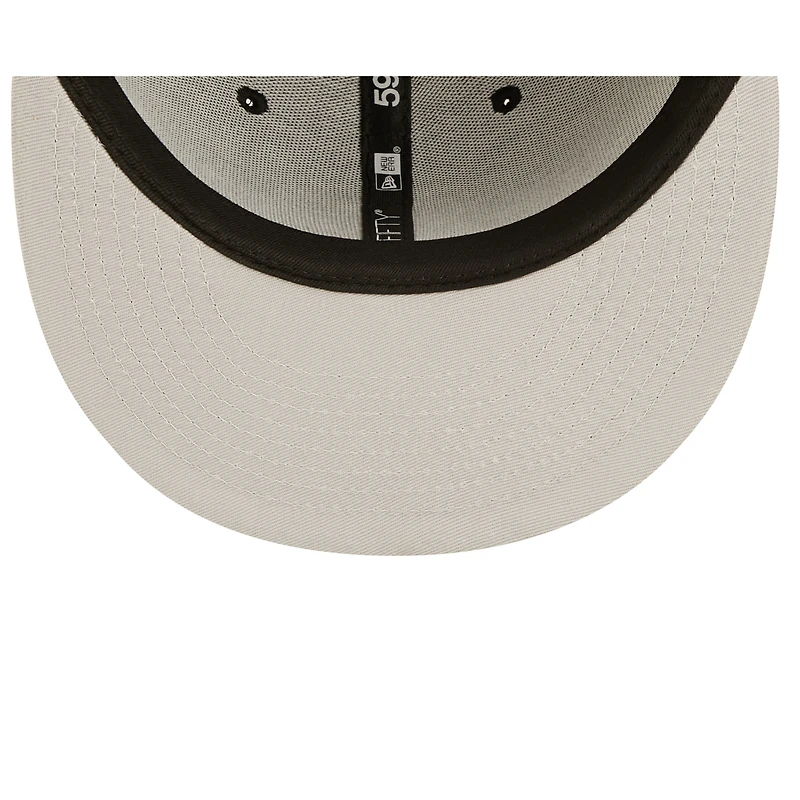 Men's New Era Black St. Louis Cardinals Team Logo 59FIFTY Fitted Hat