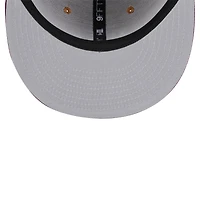 Men's New Era Brown/Purple St. Louis Cardinals Color Pack Two-Tone 9FIFTY Snapback Hat