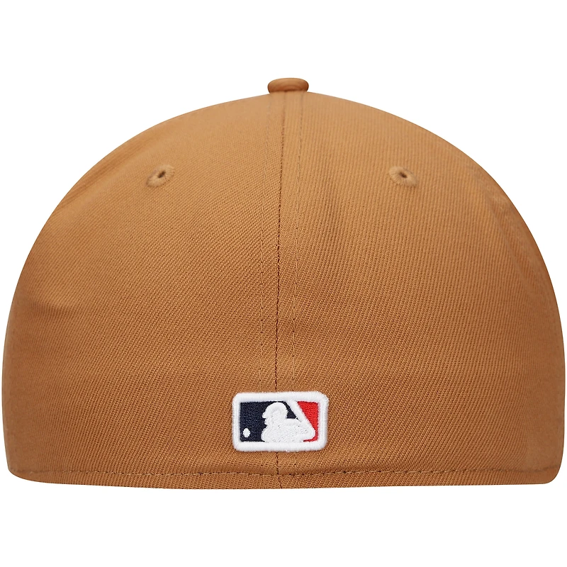 Casquette ajustée 59FIFTY New Era pour hommes des St. Louis Cardinals marron