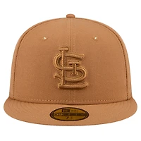 Casquette ajustée 59FIFTY New Era pour hommes des St. Louis Cardinals marron