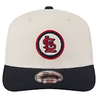 Men's New Era  Cream St. Louis Cardinals Loyal 9SEVENTY Adjustable Hat