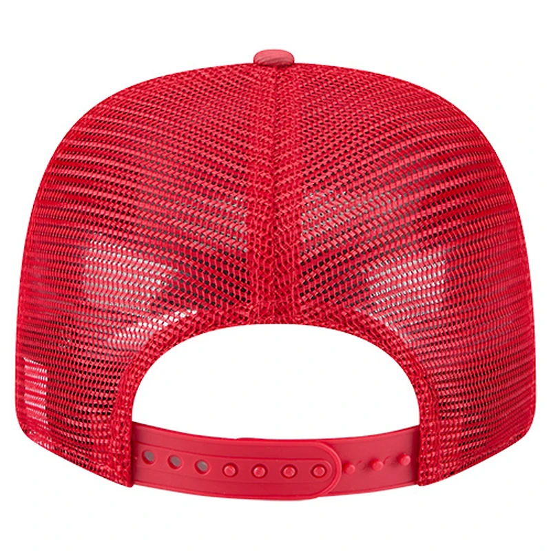 Men's New Era Denim/Red St. Louis Cardinals Aztec Denim 9SEVENTY Adjustable Hat