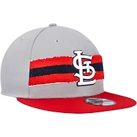 Casquette rouge Snapback 9FIFTY St. Louis Cardinals Band New Era pour homme