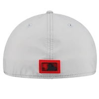 Casquette New Era Flex grise pour homme, modèle St. Louis Cardinals 2026 Clubhouse Alternate 39THIRTY