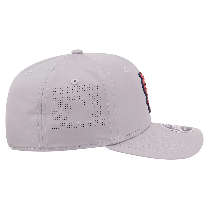 Men's New Era Gray St. Louis Cardinals Laser Perforated 9SEVENTY Adjustable Hat