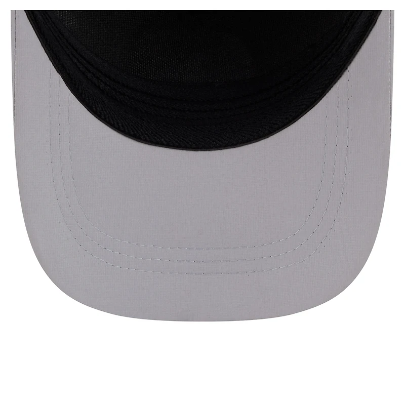 Casquette New Era grise pour homme, modèle St. Louis Cardinals Patch 39THIRTY, A monture et couronne perforée.