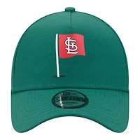 Casquette ajustable New Era verte St. Louis Cardinals Pin Seeker 9FORTY pour homme