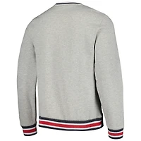 Sweat-shirt à enfiler classique Throwback des Cardinals de St. Louis gris chiné New Era pour hommes