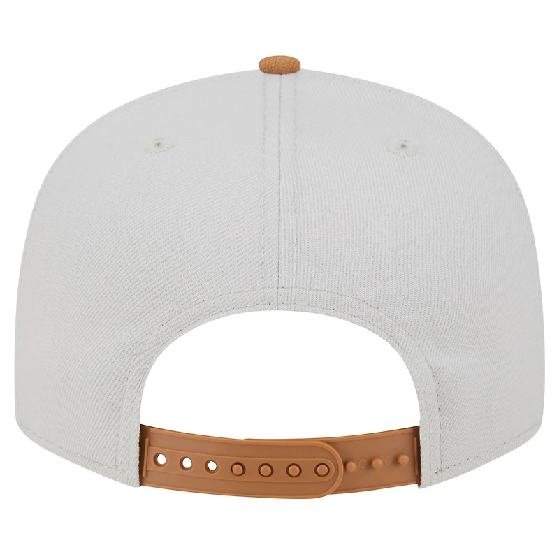 Men's New Era Khaki/Brown St. Louis Cardinals Color Pack Two-Tone 9FIFTY Snapback Hat