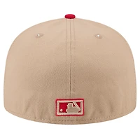 Men's New Era Khaki St. Louis Cardinals 59FIFTY Fitted Hat