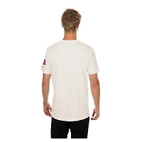 T-shirt de golf New Era Natural pour homme, mascotte des Cardinals Saint-Louis