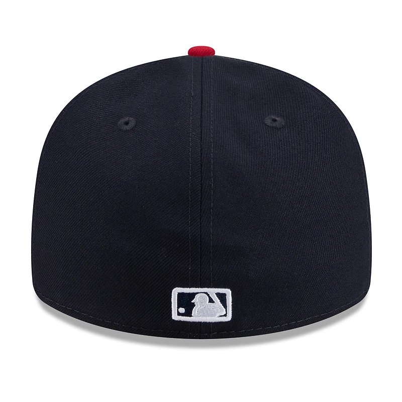 Casquette ajustée New Era 59FIFTY à profil bas, bleu marine et rouge, St. Louis Cardinals, édition 2026, Temple de la renommée du baseball