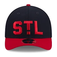 Men's New Era Navy/Red St. Louis Cardinals 2026 Baseball Hall of Fame 9FORTY M-Crown Adjustable Hat