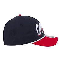 Men's New Era Navy/Red St. Louis Cardinals Team Loyal 9FORTY M-Crown Adjustable Hat