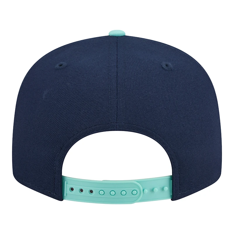 Men's New Era Navy/Turquoise St. Louis Cardinals 2-Tone Color Pack 9FIFTY Snapback Hat