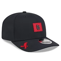 Casquette ajustable New Era bleu marine St. Louis Cardinals 2026 Clubhouse 9SEVENTY pour homme