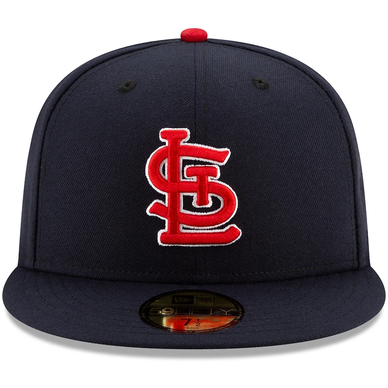 Men's New Era Navy St. Louis Cardinals Alternate Authentic Collection On-Field - 59FIFTY Fitted Hat