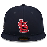 Men's New Era Navy St. Louis Cardinals Big League Chew Team 59FIFTY Fitted Hat