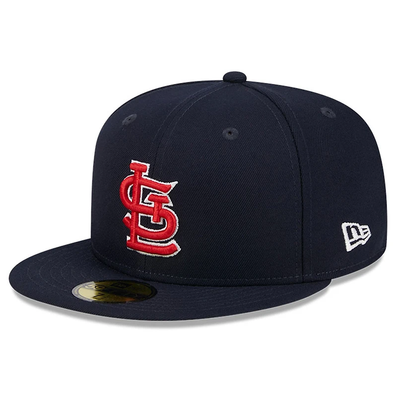 Men's New Era Navy St. Louis Cardinals Big League Chew Team 59FIFTY Fitted Hat