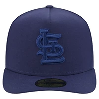 Casquette ajustée New Era 59FIFTY bleu marine pour homme, coloris A-Frame, des Cardinals de Saint-Louis
