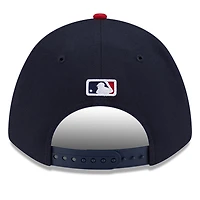 Casquette ajustable New Era 9FORTY bleu marine pour homme St. Louis Cardinals Player Replica