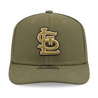 Casquette ajustable New Era Olive St. Louis Cardinals 2026 Armed Forces Day 9SEVENTY pour homme
