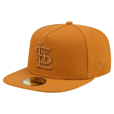 Casquette ajustée A-Frame 59FIFTY orange New Era pour homme, color pack, des Cardinals de Saint-Louis
