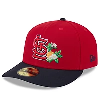 Casquette ajustée New Era rouge/marine St. Louis Cardinals 2026 Spring Training 59FIFTY pour homme