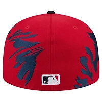 Men's New Era Red/Navy St. Louis Cardinals Retro Pattern 59FIFTY Fitted Hat