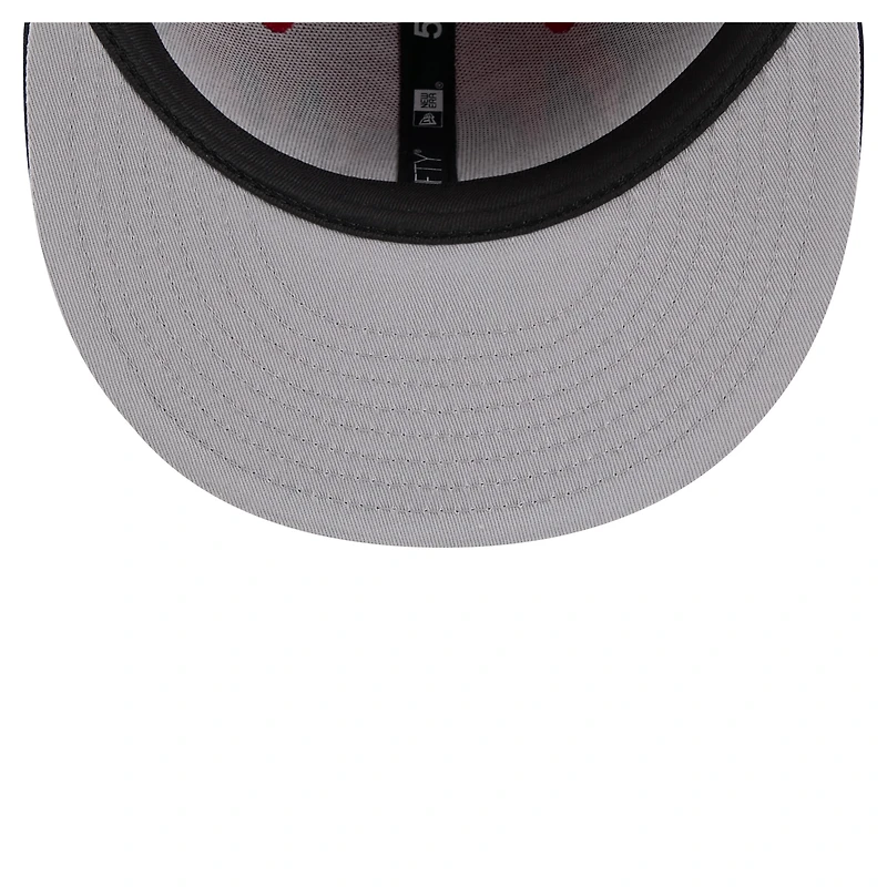 Men's New Era Red/Navy St. Louis Cardinals Retro Pattern 59FIFTY Fitted Hat