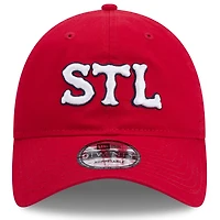 Casquette réglable rouge St. Louis Cardinals 2024 City Connect 9TWENTY New Era pour homme