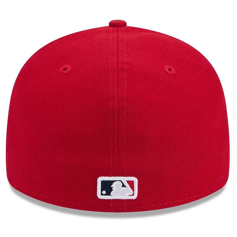 Casquette ajustée 59FIFTY à profil bas New Era pour hommes des Cardinals de St. Louis 2024 City Connect, rouge