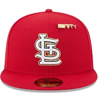 Men's New Era  Red St. Louis Cardinals 2025 59FIFTY Day Fitted Hat with Pins
