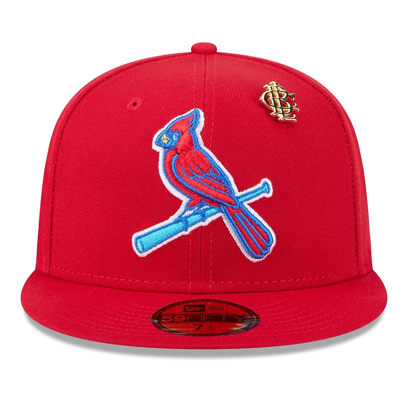 Men's New Era  Red St. Louis Cardinals 2025 Big League Chew 59FIFTY Fitted Hat