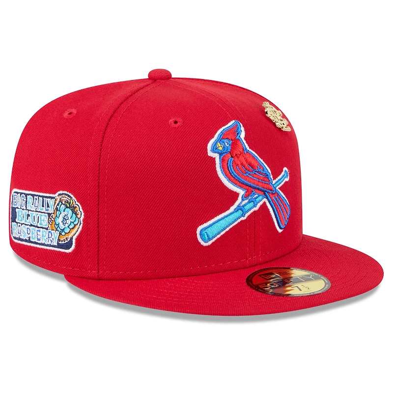 Men's New Era  Red St. Louis Cardinals 2025 Big League Chew 59FIFTY Fitted Hat