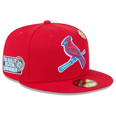 Men's New Era  Red St. Louis Cardinals 2025 Big League Chew 59FIFTY Fitted Hat