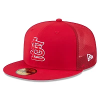 Men's New Era Red St. Louis Cardinals 2026 Batting Practice 59FIFTY Fitted Hat