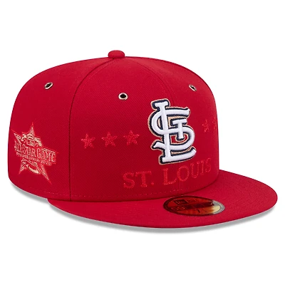 Men's New Era Red St. Louis Cardinals 2026 MLB All-Star Game 59FIFTY Fitted Hat
