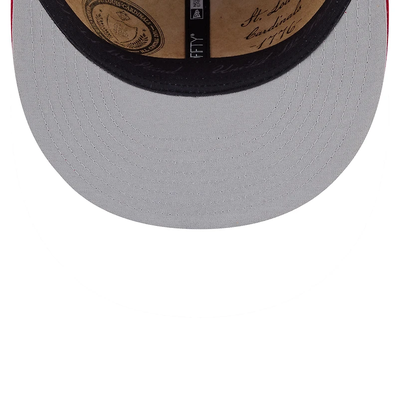 Casquette snapback New Era rouge pour homme, St. Louis Cardinals, match des étoiles de la MLB 2026, 9FIFTY
