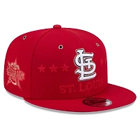Casquette snapback New Era rouge pour homme, St. Louis Cardinals, match des étoiles de la MLB 2026, 9FIFTY