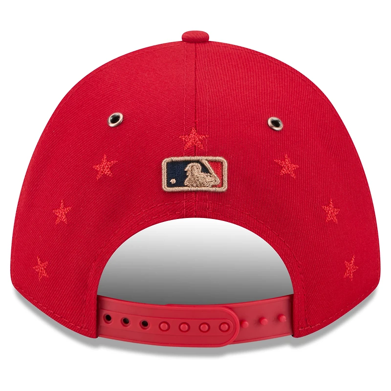 Casquette ajustable New Era rouge pour homme, modèle 9FORTY, édition spéciale Match des étoiles de la MLB 2026 des Cardinals de Saint-Louis