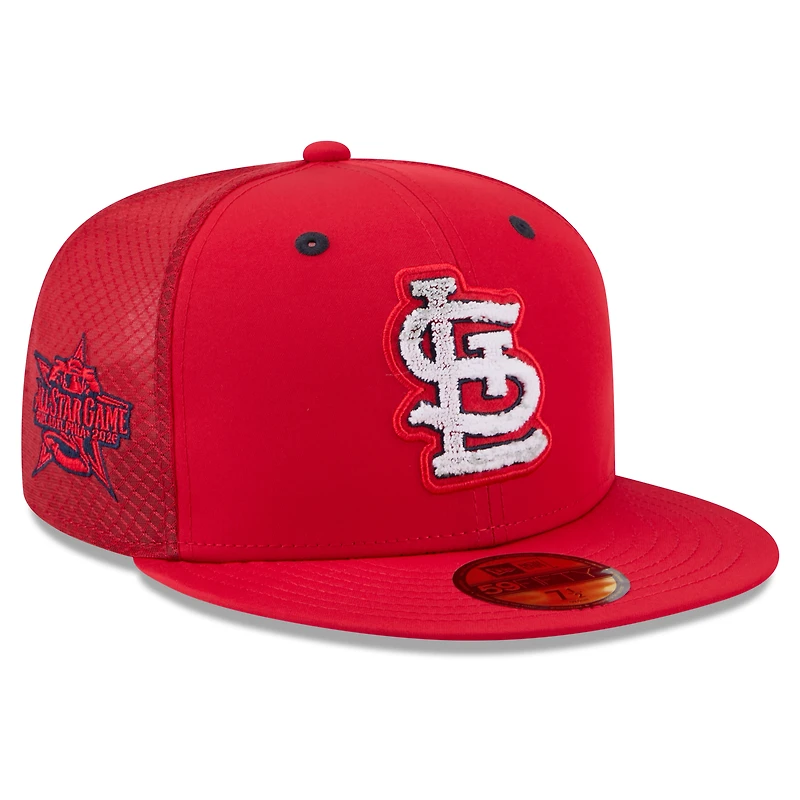 Men's New Era Red St. Louis Cardinals 2026 MLB All-Star Game Workout 59FIFTY Fitted Hat